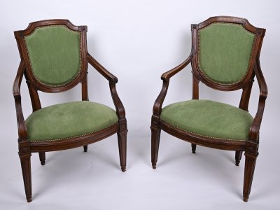 PAIRED ARMCHAIRS