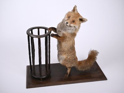 UMBRELLA STAND WITH A FOX