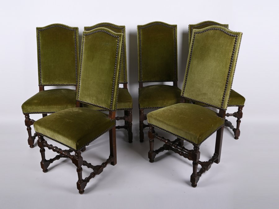 SET OF SIX DINING CHAIRS