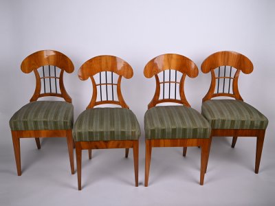 FOUR BIEDERMEIER CHAIRS