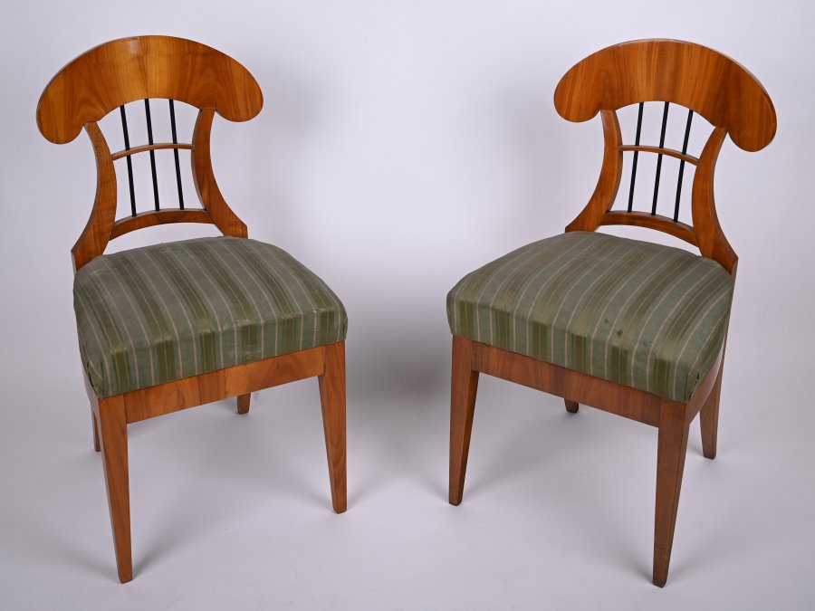 FOUR BIEDERMEIER CHAIRS