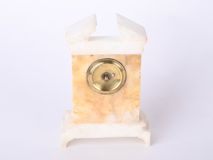 ALABASTER CLOCK