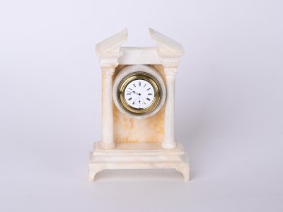 ALABASTER CLOCK