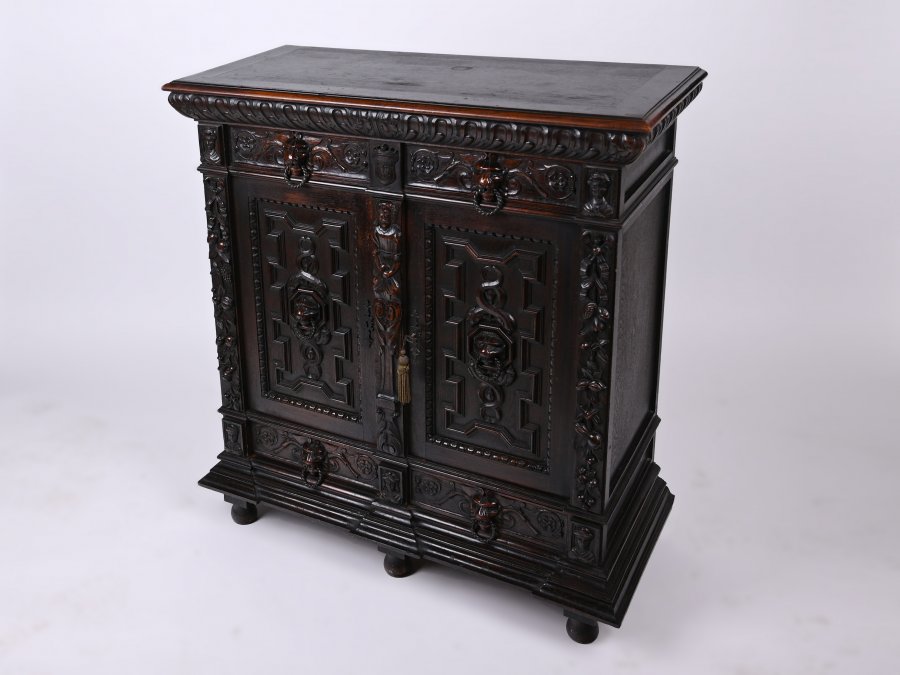 CARVED CABINET