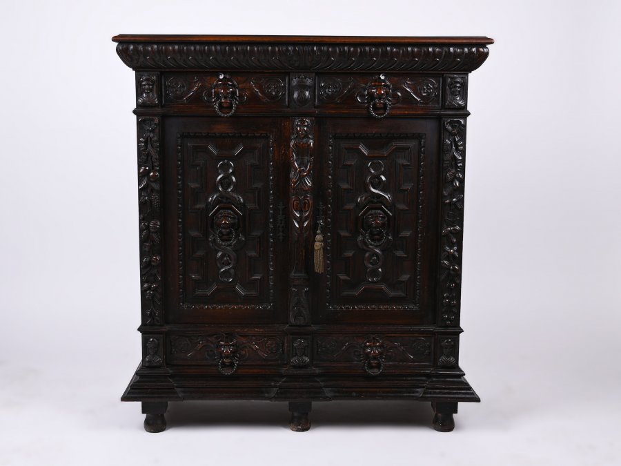 CARVED CABINET