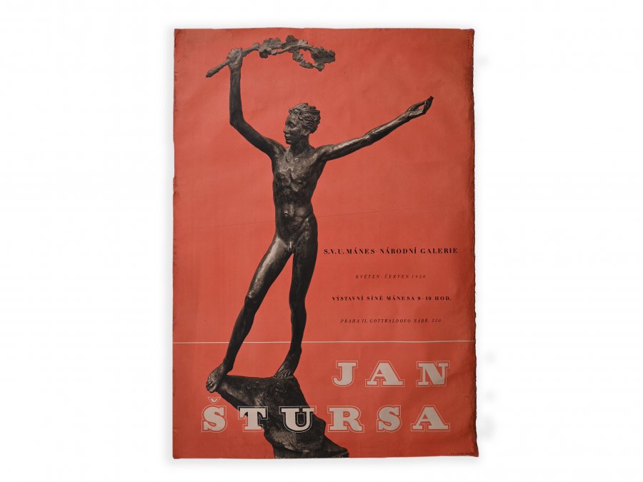 AN EXHIBITION POSTER - JAN ŠTURSA