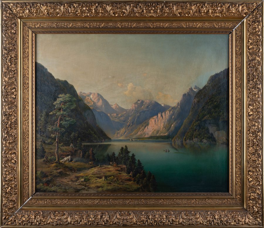 PAIR OF ALPINE LANDSCAPES