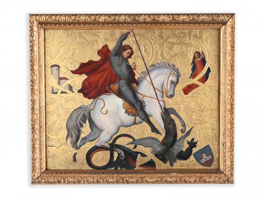 SAINT GEORGE ON A HORSE