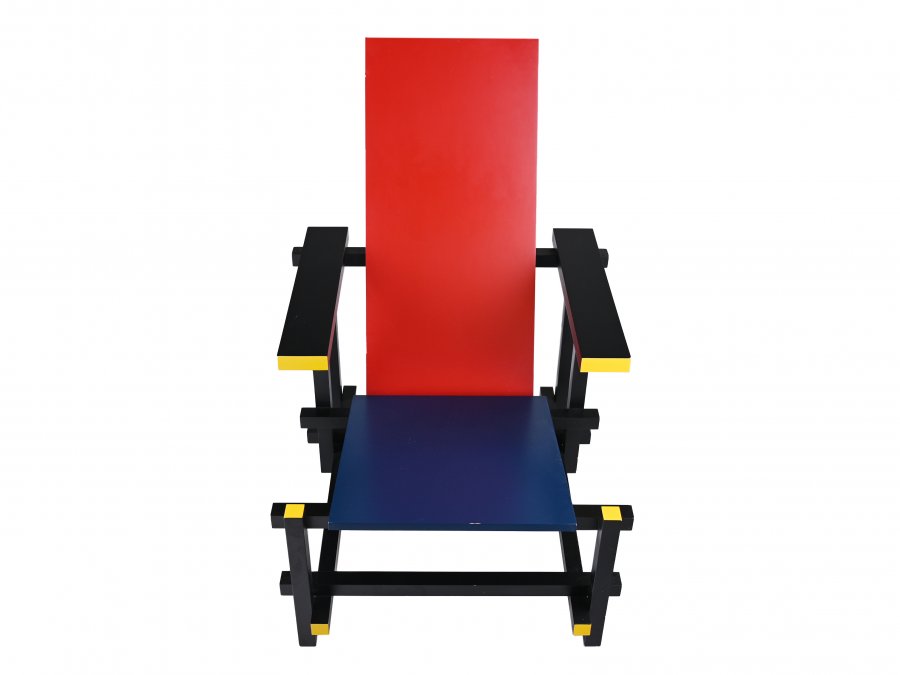 RED AND BLUE CHAIR