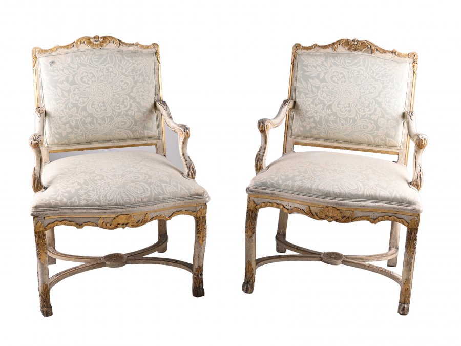 PAIR OF BAROQUE CHAIRS