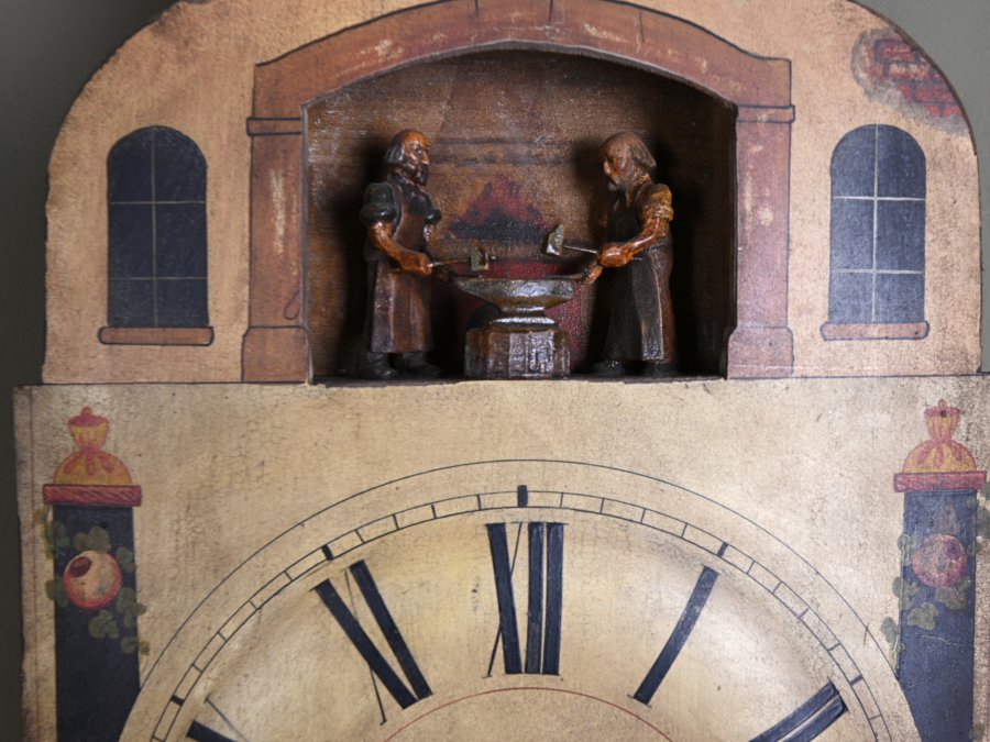 BLACKSMITH WALL CLOCK