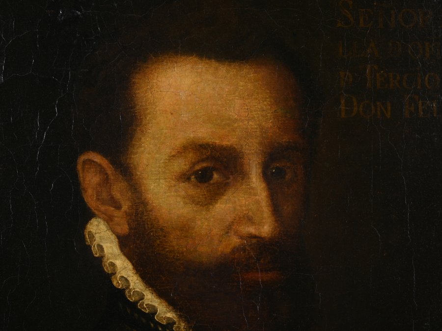 PORTRAIT OF A MAN IN ARMOUR