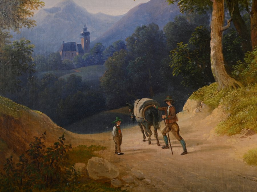 LANDSCAPE WITH PILGRIMS