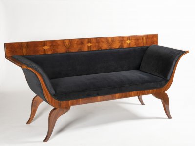 A BIEDERMEIER SOFA