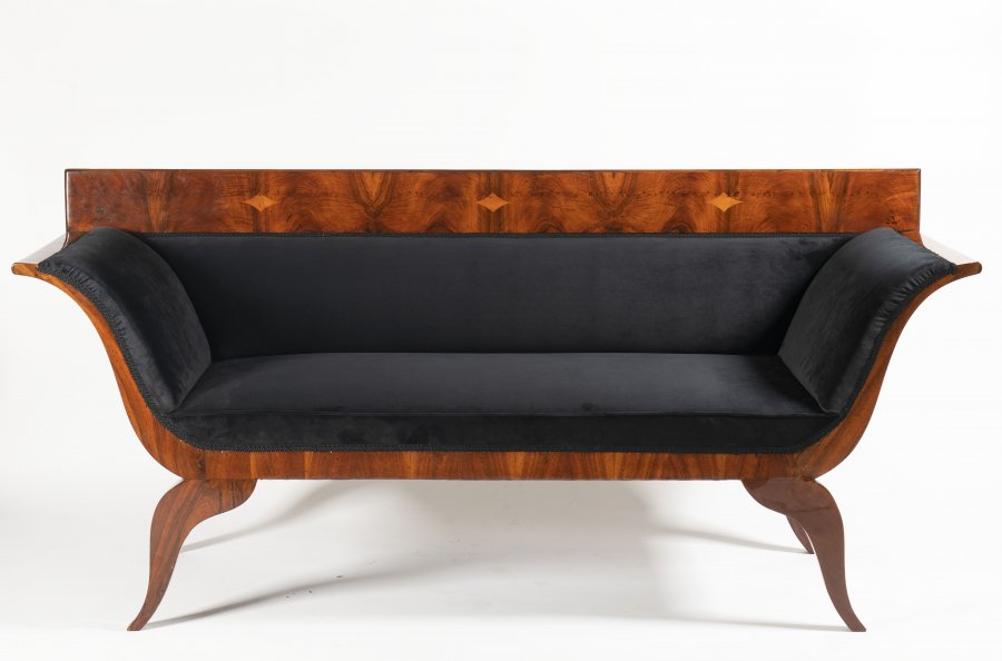 A BIEDERMEIER SOFA