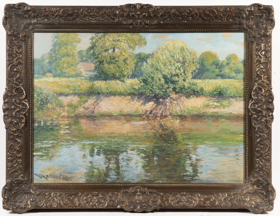 LANDSCAPE WITH A RIVER