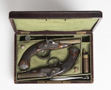 PAIR OF PERCUSSION PISTOLS  - ANTONÍN CH. KEHLNER