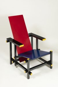 RED AND BLUE CHAIR