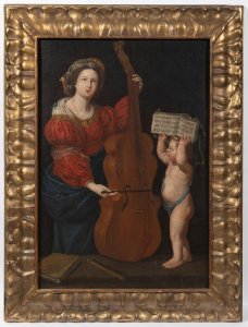 SAINT CECILIA WITH ANGEL