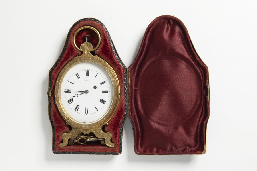 BIEDERMEIER TRAVEL CLOCK