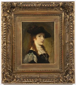 GIRL WITH A HAT