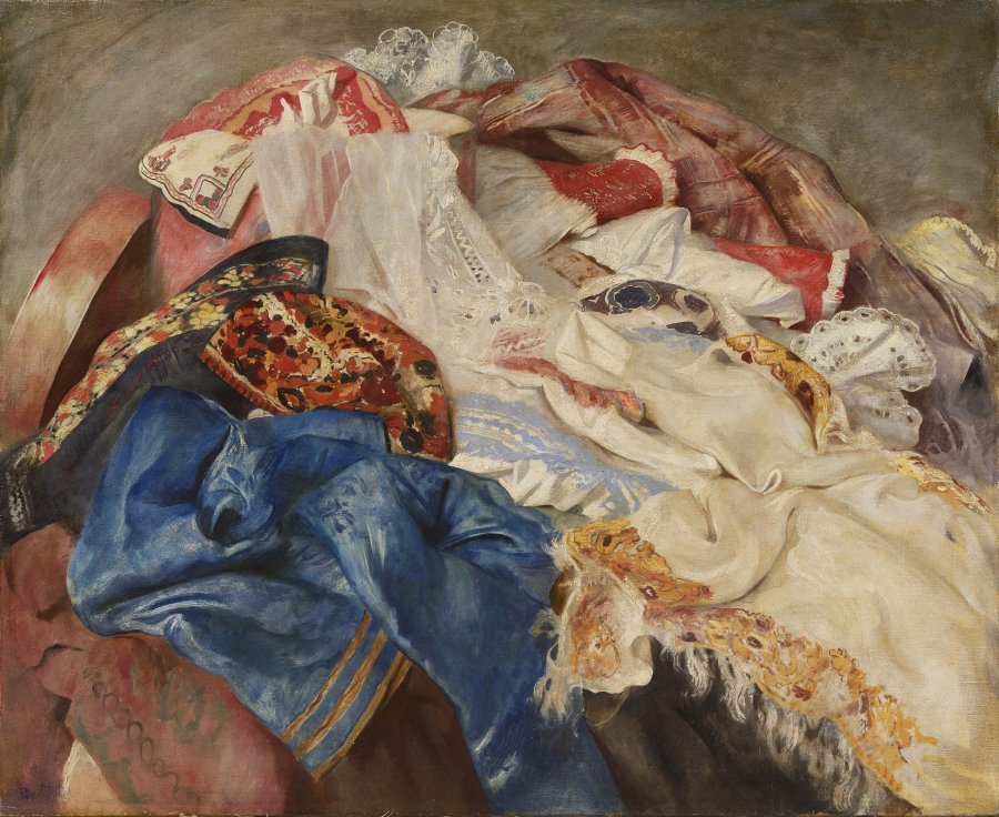 A Still Life with Folk Costume