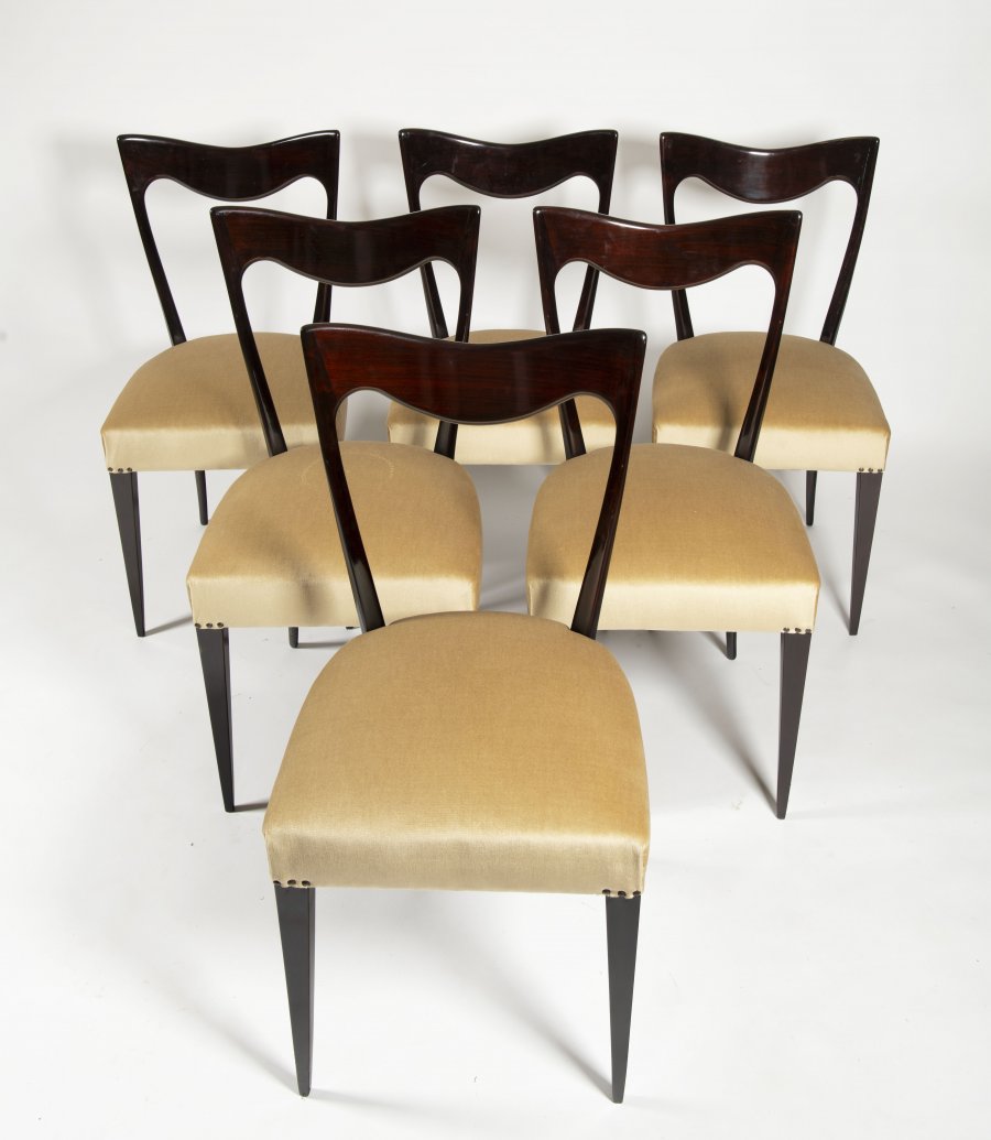SIX DESIGN CHAIRS