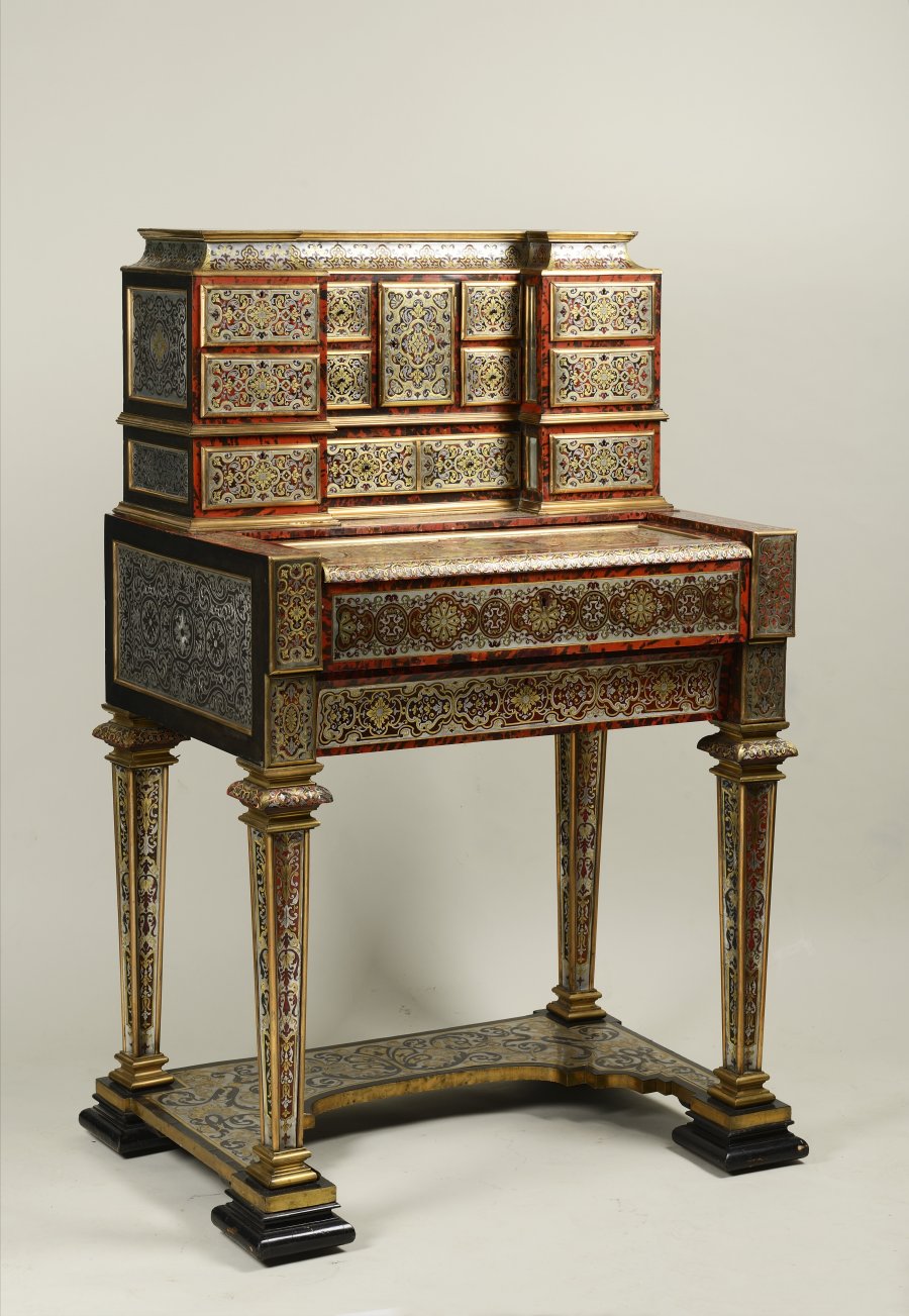 A Boulle Secretary Writing Desk