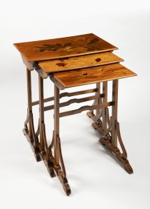 ART NOUVEAU NESTING TABLES