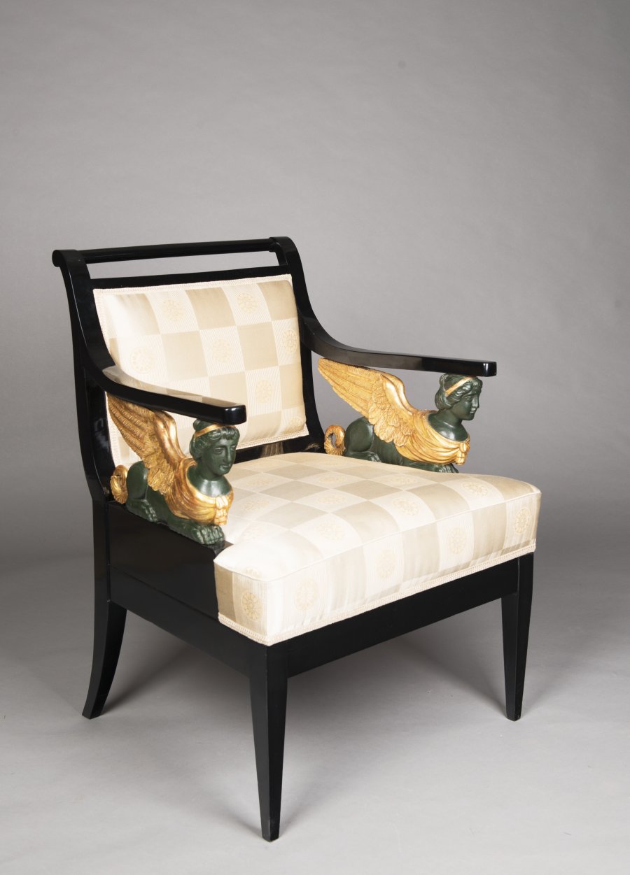 An Empire Armchair