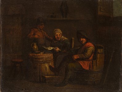 A SCENE AT THE TAVERN