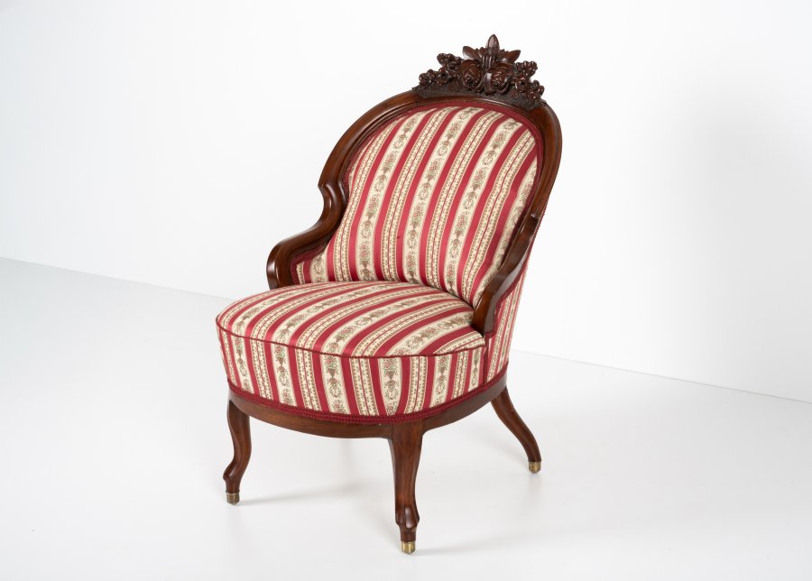 HISTORICISM-PERIOD ARMCHAIR