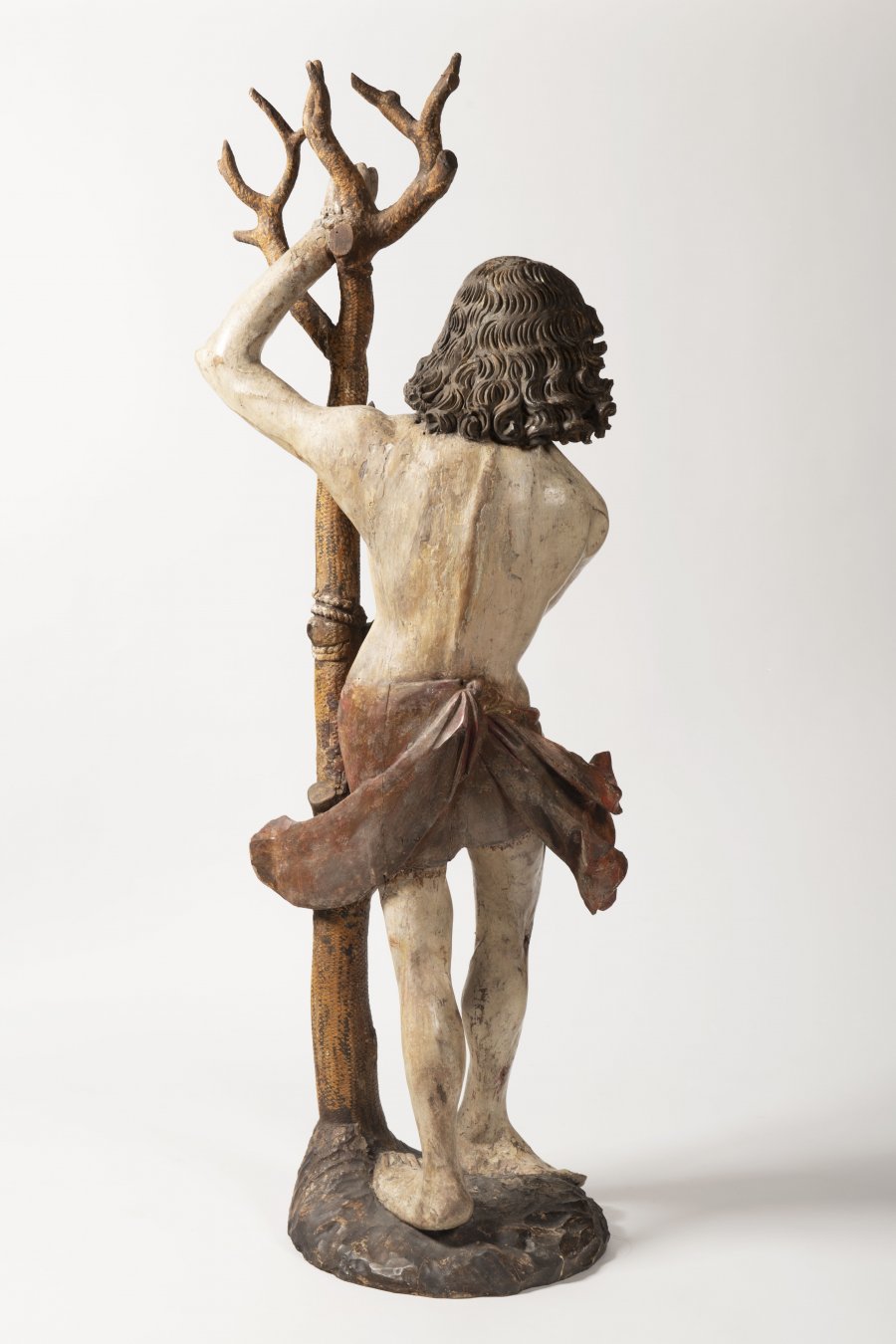 A SCULPTURE OF SAINT SEBASTIAN