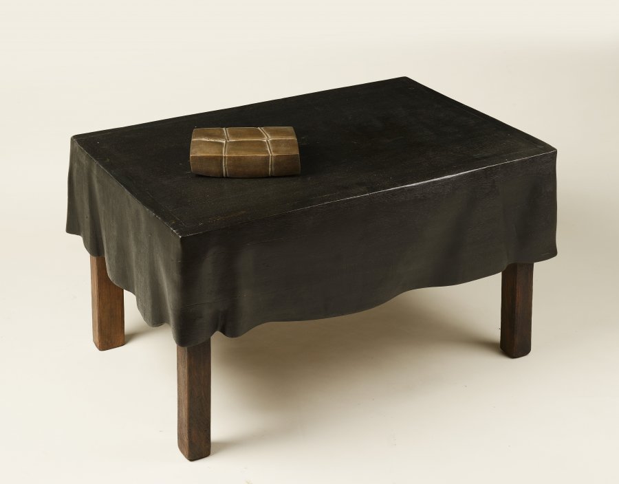 Table with a Package