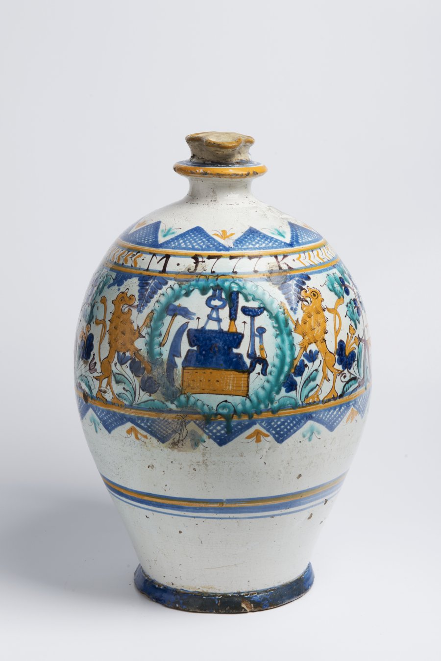 A POST-HABÁN JUG OF THE GUILD OF COOPERS