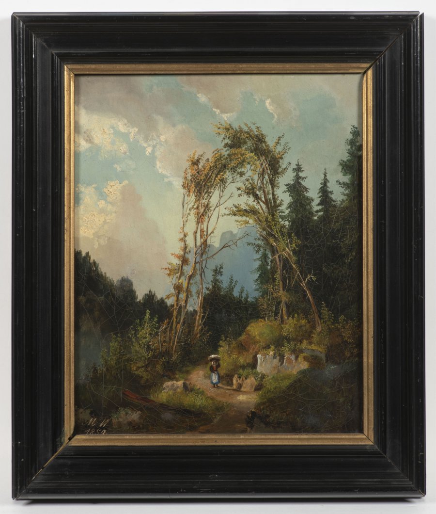 ON A FOREST PATH