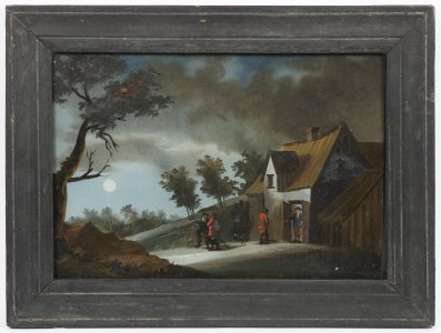 LANDSCAPE IN A MOONLIGHT