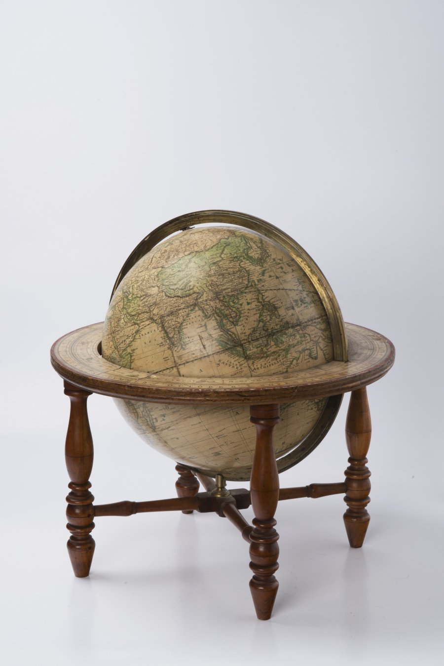 A TABLETOP TERRESTRIAL GLOBE