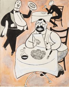 IN A RESTAURANT