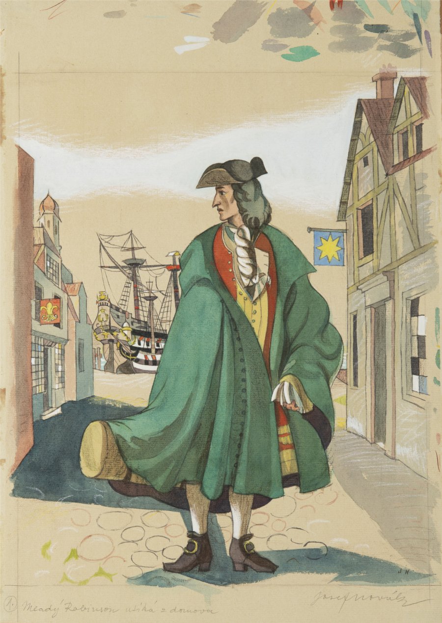 YOUNG ROBINSON ESCAPES FROM HOME