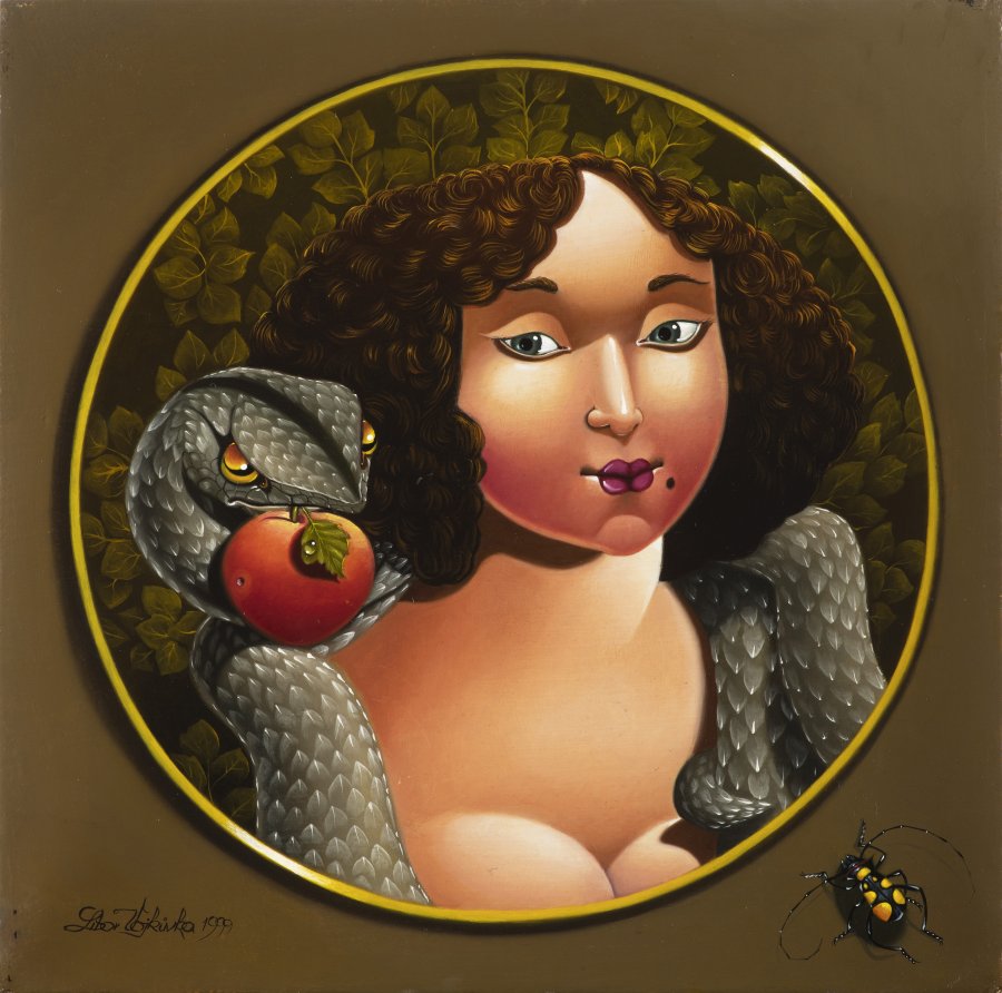 EVE WITH A SNAKE