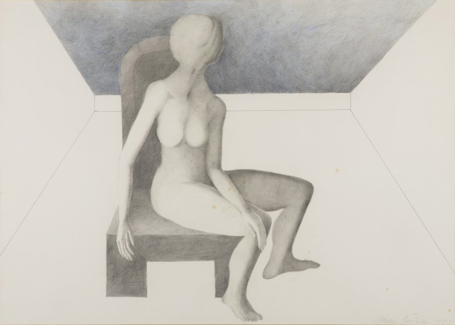 WOMAN ON A CHAIR