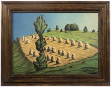 LANDSCAPE WITH A FIELD