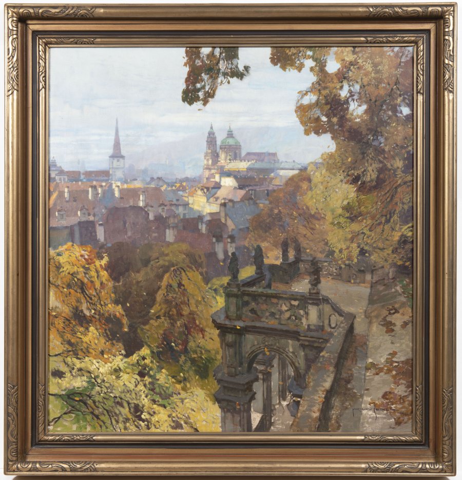 A VIEW OF PRAGUE
