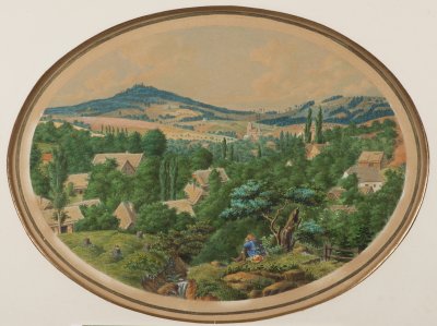 LANDSCAPE WITH A PILGRIM