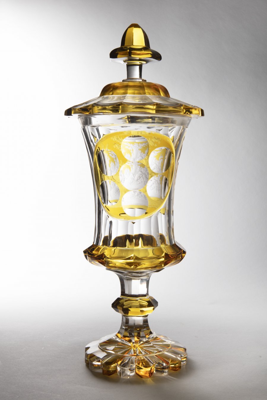 A BIEDERMEIER GOBLET