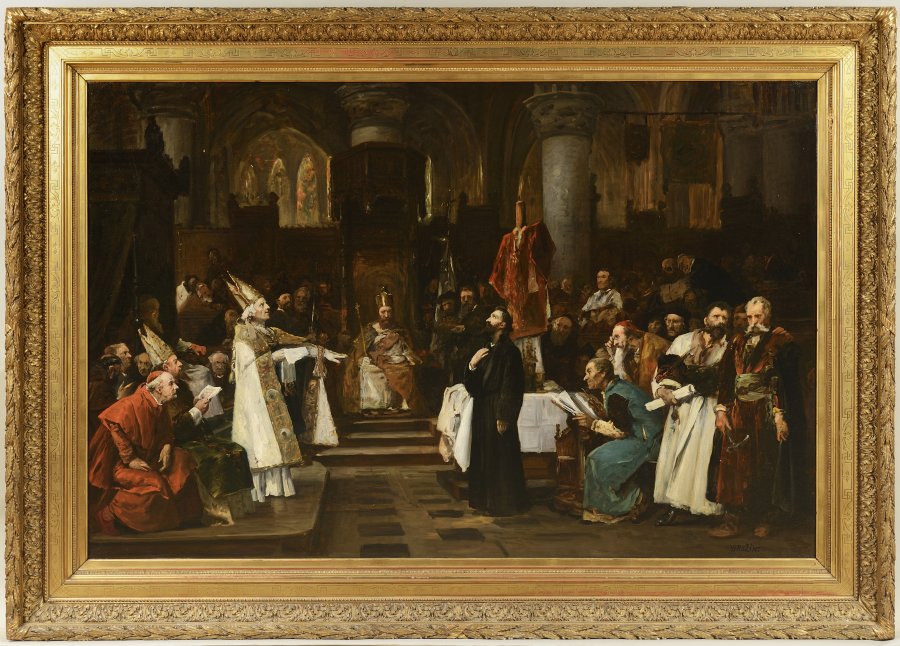 Master Jan Hus at the Council of Constance