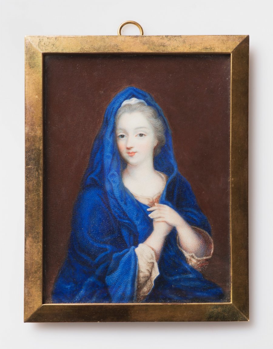 LADY IN A BLUE CLOAK