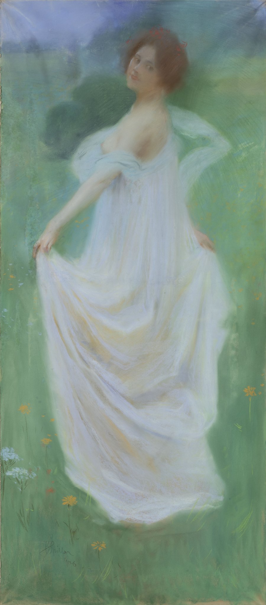 GIRL IN A MEADOW