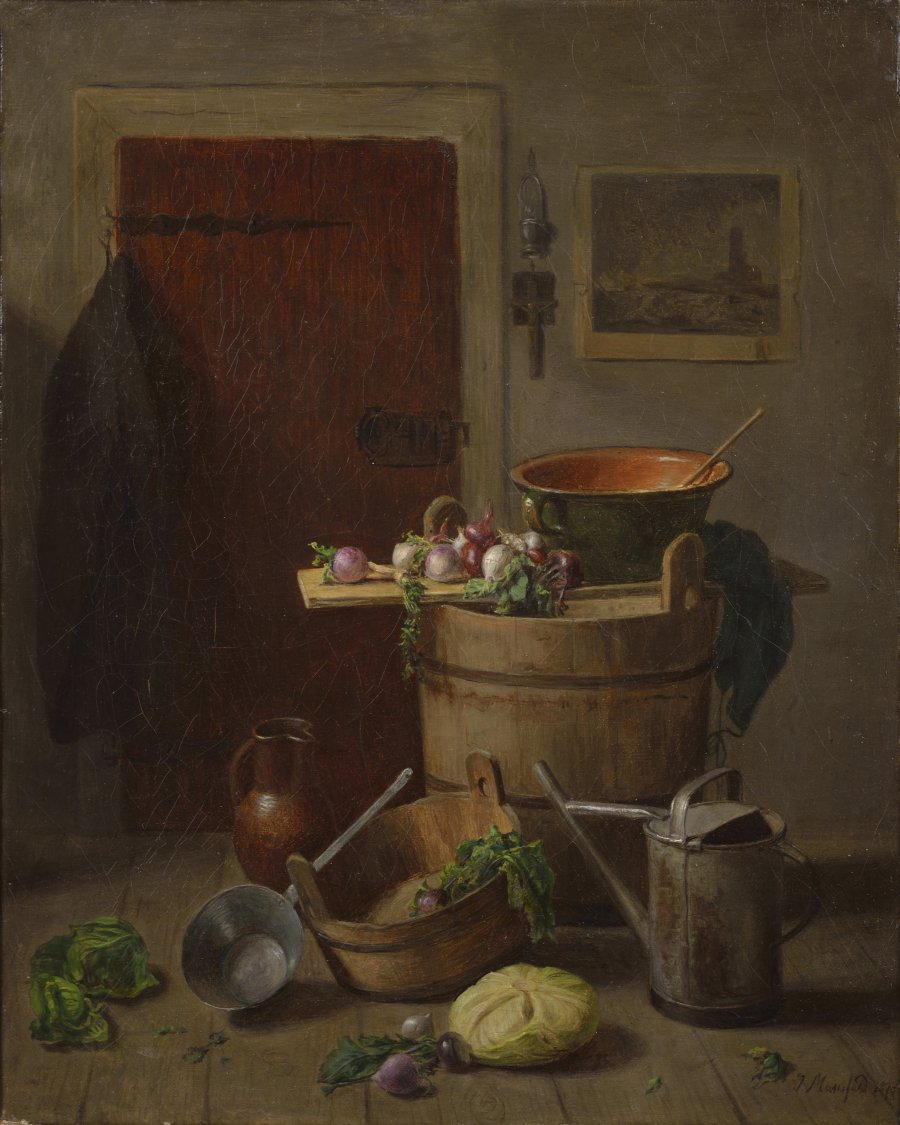 STILL LIFE WITH VEGETABLES